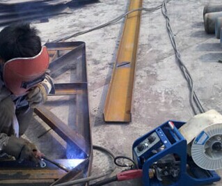 實施藥芯焊絲氣保焊時對保護氣的考慮